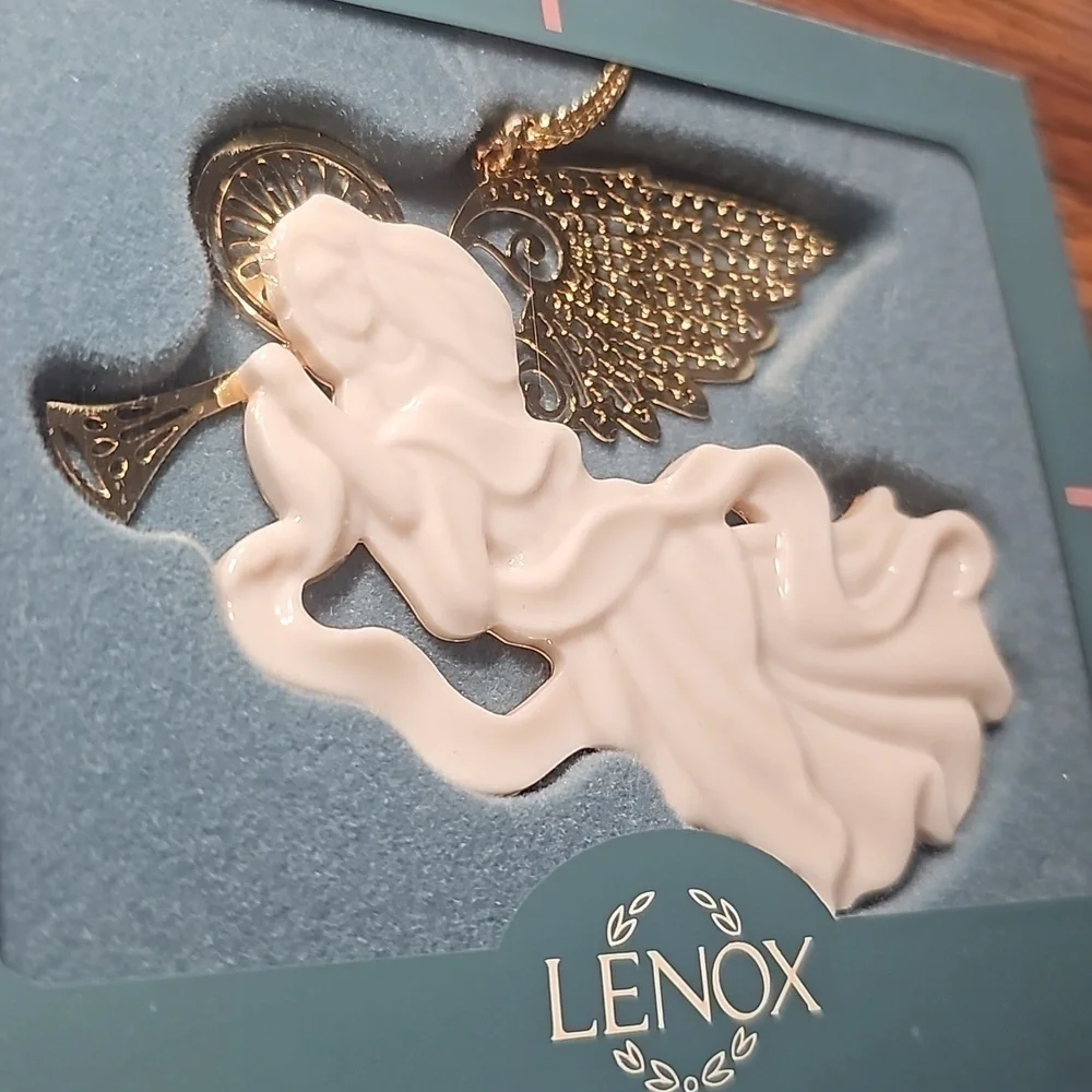 Lenox Christmas Angel Ornament NWT